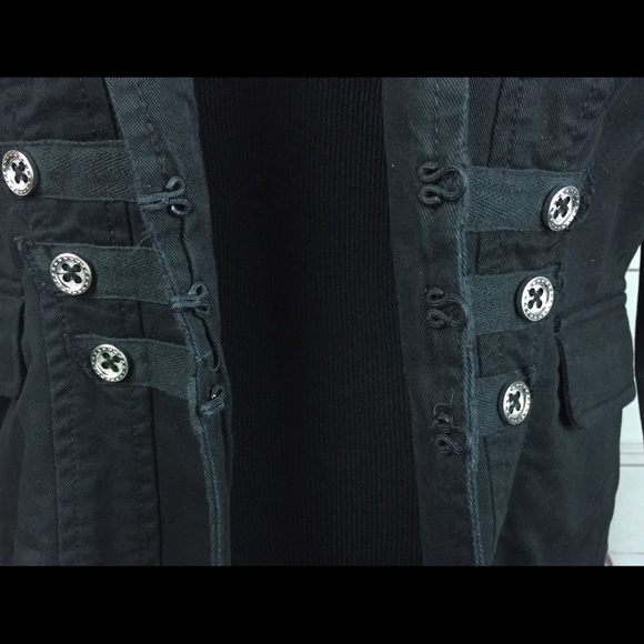 Cabi 8 Jack Black Fitted Military Blazer Coat - Picture 5 of 8